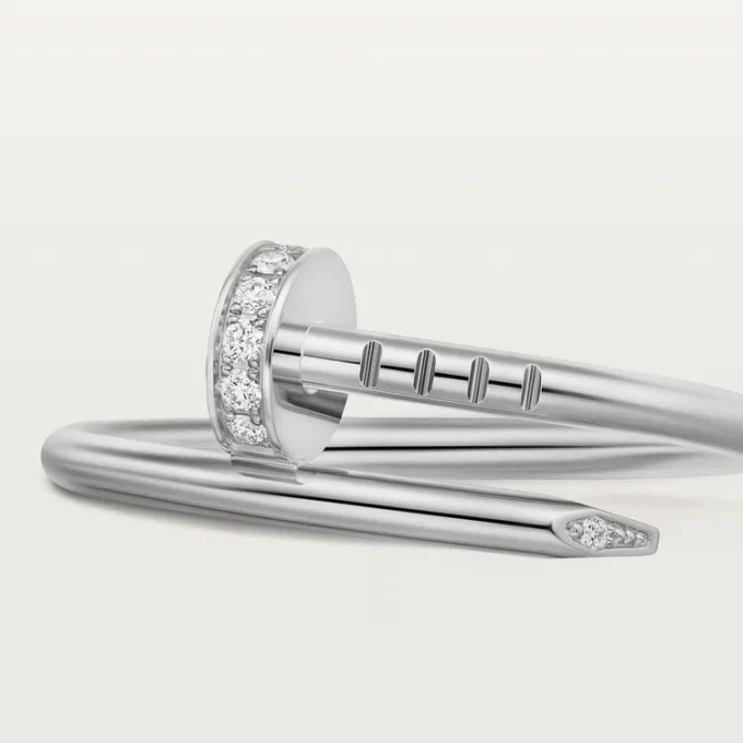 Juste Un Clou-ring, liten modell, diamanter Juste Un Clou-ring, liten modell, diamanter