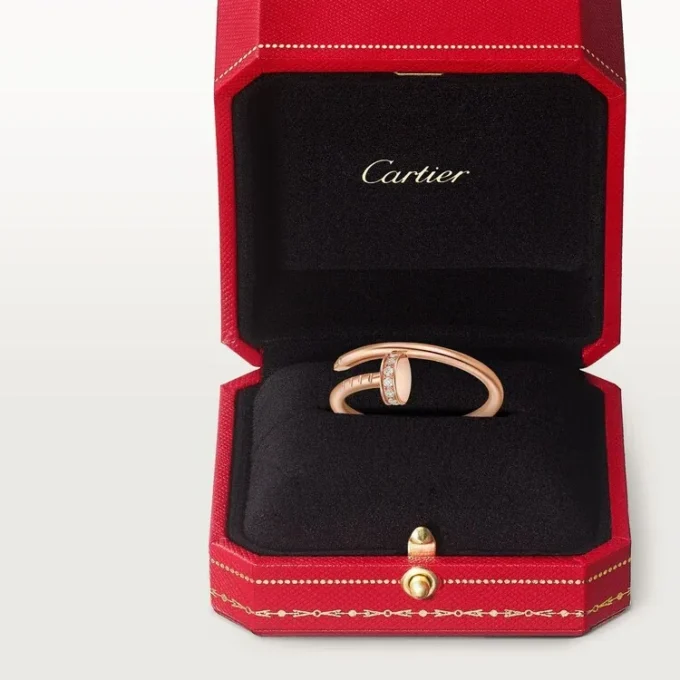 Juste Un Clou-ring, liten modell, diamanter Juste Un Clou-ring, liten modell, diamanter