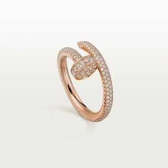 Juste Un Clou-ring – Roséguld, diamanter – Cartier