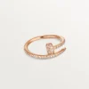 Juste Un Clou-ring – Roséguld, diamanter – Cartier Juste Un Clou-ring – Roséguld, diamanter – Cartier