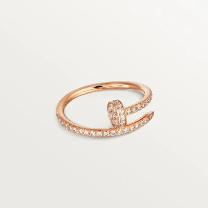Juste Un Clou-ring – Roséguld, diamanter – Cartier Juste Un Clou-ring – Roséguld, diamanter – Cartier