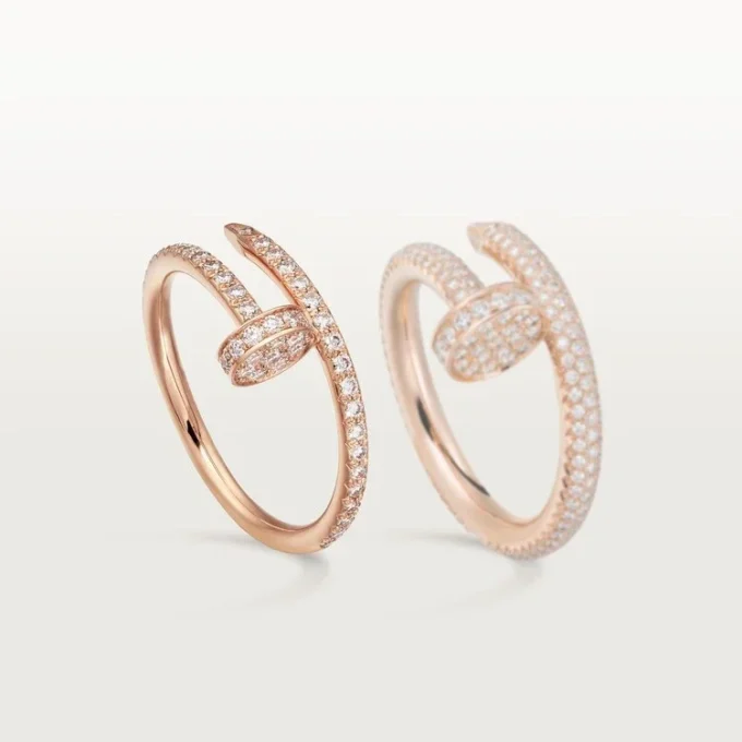 Juste Un Clou-ring – Roséguld, diamanter – Cartier Juste Un Clou-ring – Roséguld, diamanter – Cartier