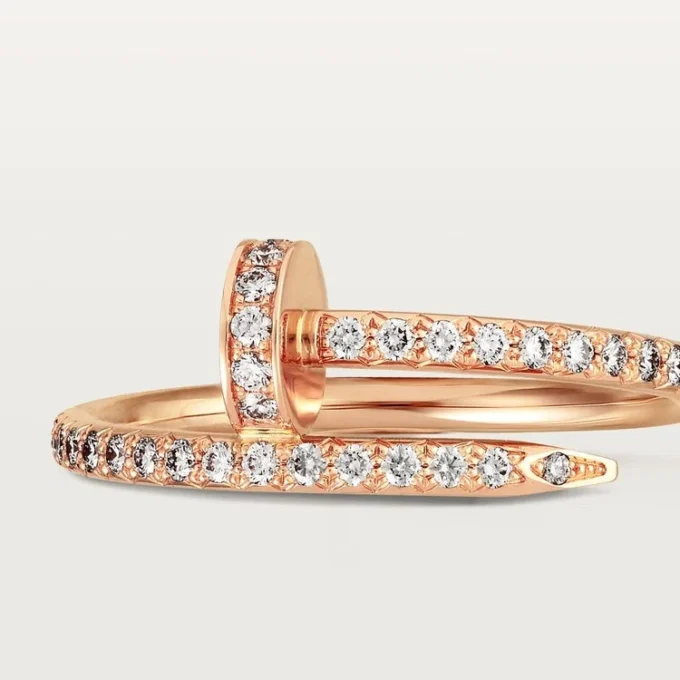 Juste Un Clou-ring – Roséguld, diamanter – Cartier Juste Un Clou-ring – Roséguld, diamanter – Cartier