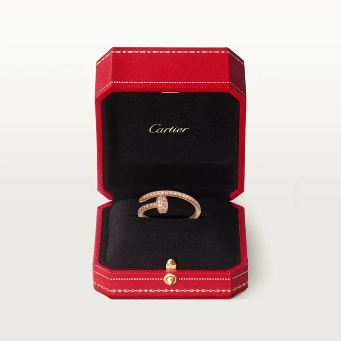 Juste Un Clou-ring – Roséguld, diamanter – Cartier Juste Un Clou-ring – Roséguld, diamanter – Cartier