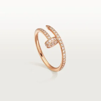 Juste Un Clou-ring – Roséguld, diamanter – Cartier