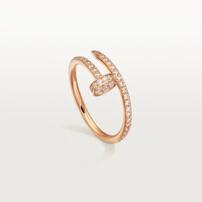 Juste Un Clou-ring – Roséguld, diamanter – Cartier Juste Un Clou-ring – Roséguld, diamanter – Cartier