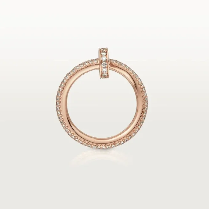 Juste Un Clou-ring – Roséguld, diamanter – Cartier Juste Un Clou-ring – Roséguld, diamanter – Cartier
