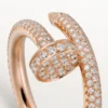 Juste Un Clou-ring – Roséguld, diamanter – Cartier Juste Un Clou-ring – Roséguld, diamanter – Cartier