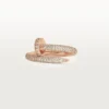 Juste Un Clou-ring – Roséguld, diamanter – Cartier Juste Un Clou-ring – Roséguld, diamanter – Cartier