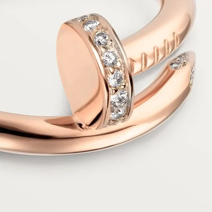 Juste Un Clou-ring – Roséguld, diamanter – Cartier Juste Un Clou-ring – Roséguld, diamanter – Cartier