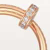 Juste Un Clou-ring – Roséguld, diamanter – Cartier Juste Un Clou-ring – Roséguld, diamanter – Cartier