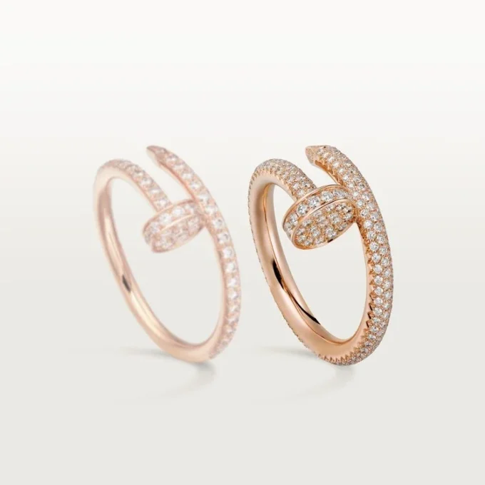 Juste Un Clou-ring – Roséguld, diamanter – Cartier Juste Un Clou-ring – Roséguld, diamanter – Cartier