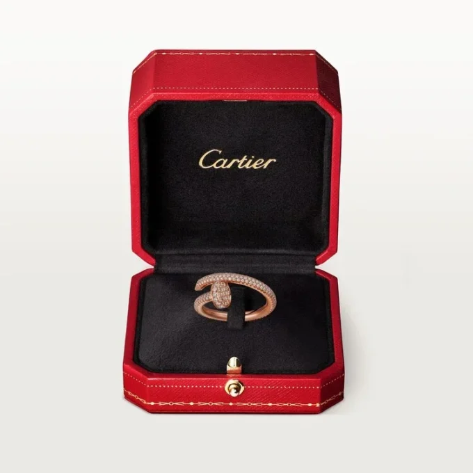 Juste Un Clou-ring – Roséguld, diamanter – Cartier Juste Un Clou-ring – Roséguld, diamanter – Cartier