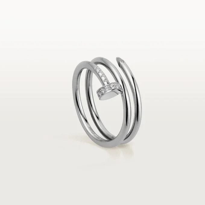 Juste Un Clou-ring – vitguld, diamanter – Cartier Juste Un Clou-ring – vitguld, diamanter – Cartier