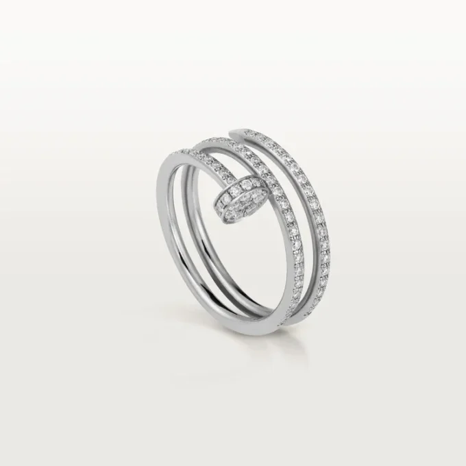 Juste Un Clou-ring – vitguld, diamanter – Cartier Juste Un Clou-ring – vitguld, diamanter – Cartier
