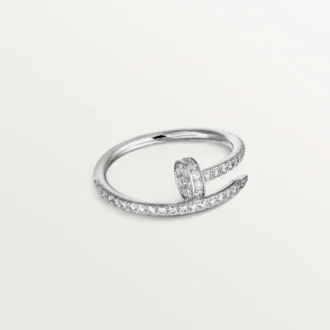 Juste Un Clou-ring – vitguld, diamanter – Cartier