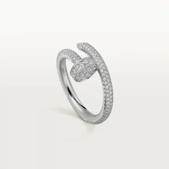 Juste Un Clou-ring – vitguld, diamanter – Cartier
