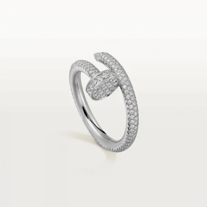 Juste Un Clou-ring – vitguld, diamanter – Cartier Juste Un Clou-ring – vitguld, diamanter – Cartier