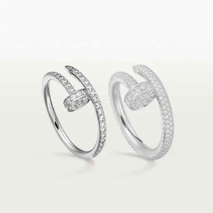 Juste Un Clou-ring – vitguld, diamanter – Cartier Juste Un Clou-ring – vitguld, diamanter – Cartier