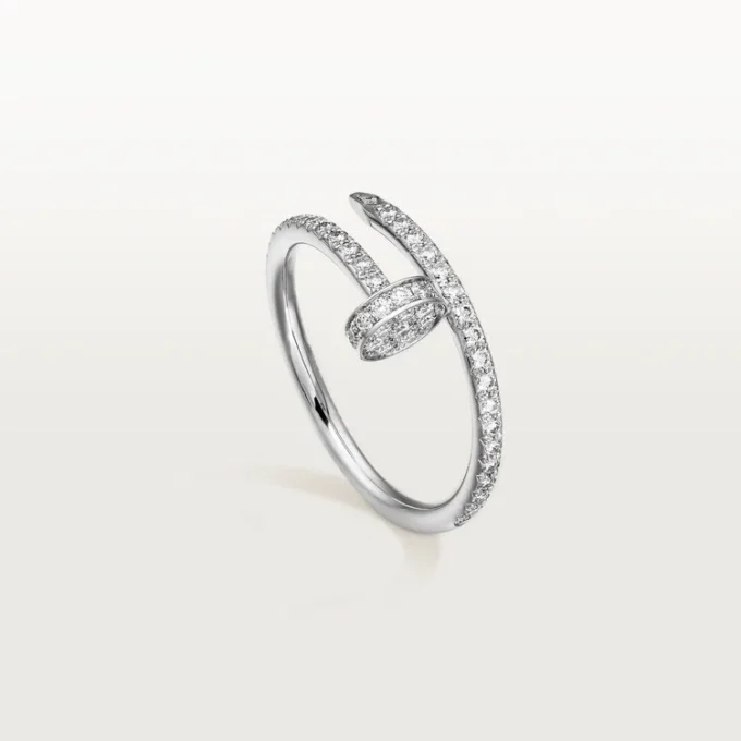 Juste Un Clou-ring – vitguld, diamanter – Cartier Juste Un Clou-ring – vitguld, diamanter – Cartier