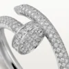 Juste Un Clou-ring – vitguld, diamanter – Cartier Juste Un Clou-ring – vitguld, diamanter – Cartier