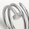 Juste Un Clou-ring – vitguld, diamanter – Cartier Juste Un Clou-ring – vitguld, diamanter – Cartier