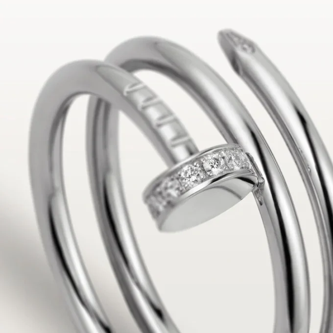 Juste Un Clou-ring – vitguld, diamanter – Cartier Juste Un Clou-ring – vitguld, diamanter – Cartier