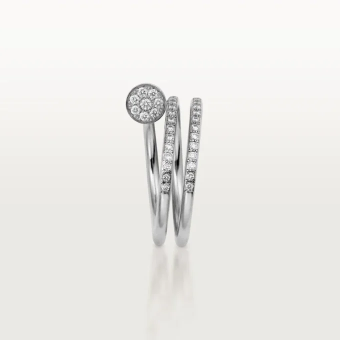 Juste Un Clou-ring – vitguld, diamanter – Cartier Juste Un Clou-ring – vitguld, diamanter – Cartier