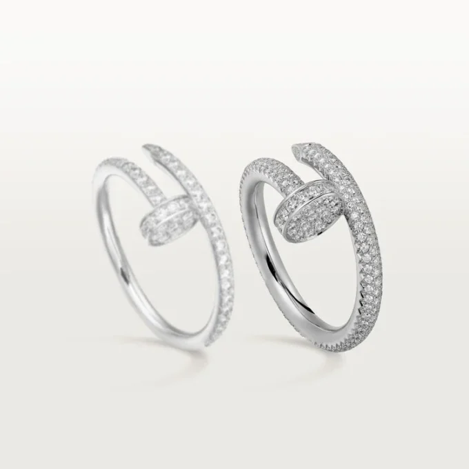 Juste Un Clou-ring – vitguld, diamanter – Cartier Juste Un Clou-ring – vitguld, diamanter – Cartier