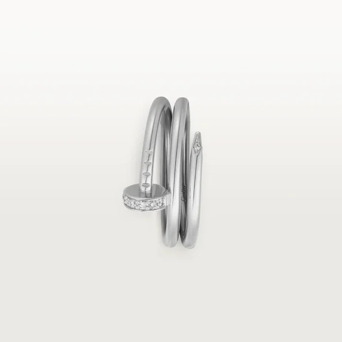 Juste Un Clou-ring – vitguld, diamanter – Cartier Juste Un Clou-ring – vitguld, diamanter – Cartier