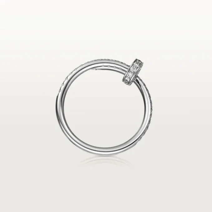 Juste Un Clou-ring – vitguld, diamanter – Cartier Juste Un Clou-ring – vitguld, diamanter – Cartier
