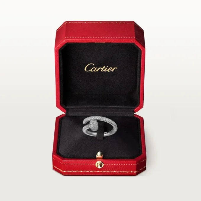 Juste Un Clou-ring – vitguld, diamanter – Cartier Juste Un Clou-ring – vitguld, diamanter – Cartier