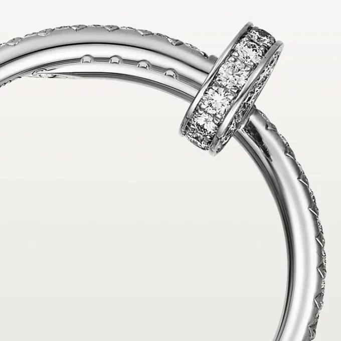 Juste Un Clou-ring – vitguld, diamanter – Cartier Juste Un Clou-ring – vitguld, diamanter – Cartier