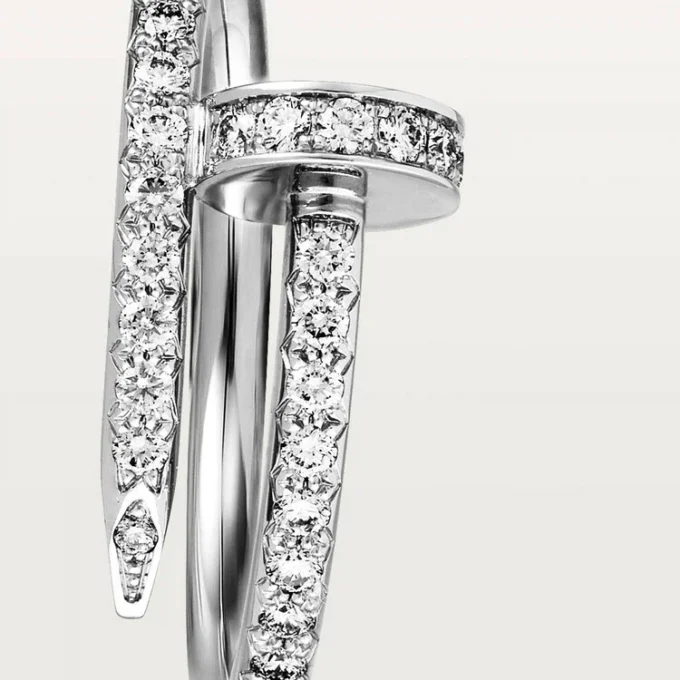 Juste Un Clou-ring – vitguld, diamanter – Cartier Juste Un Clou-ring – vitguld, diamanter – Cartier