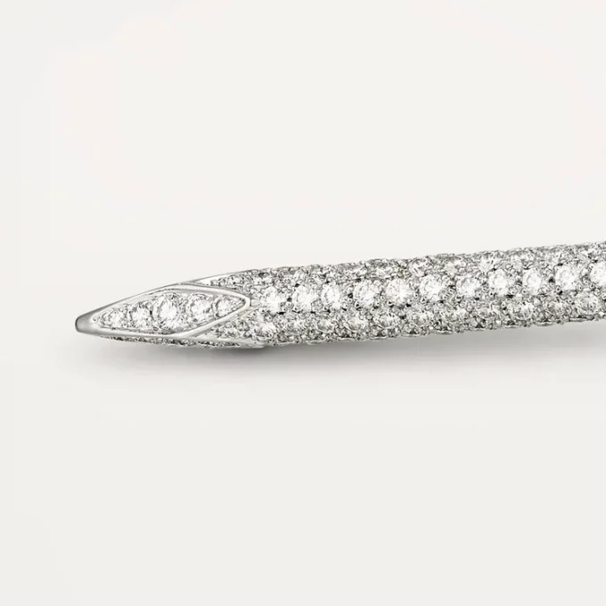Juste Un Clou slipsnål – vitguld och diamanter – Cartier