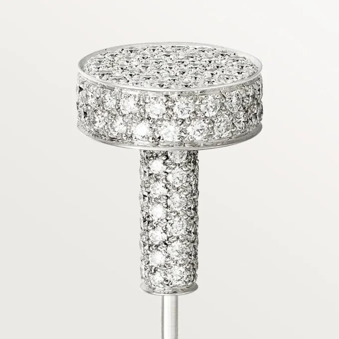 Juste Un Clou slipsnål – vitguld och diamanter – Cartier