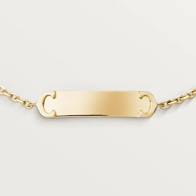 Kedjearmband – Gult guld – Cartier