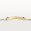 Kedjearmband – Gult guld – Cartier
