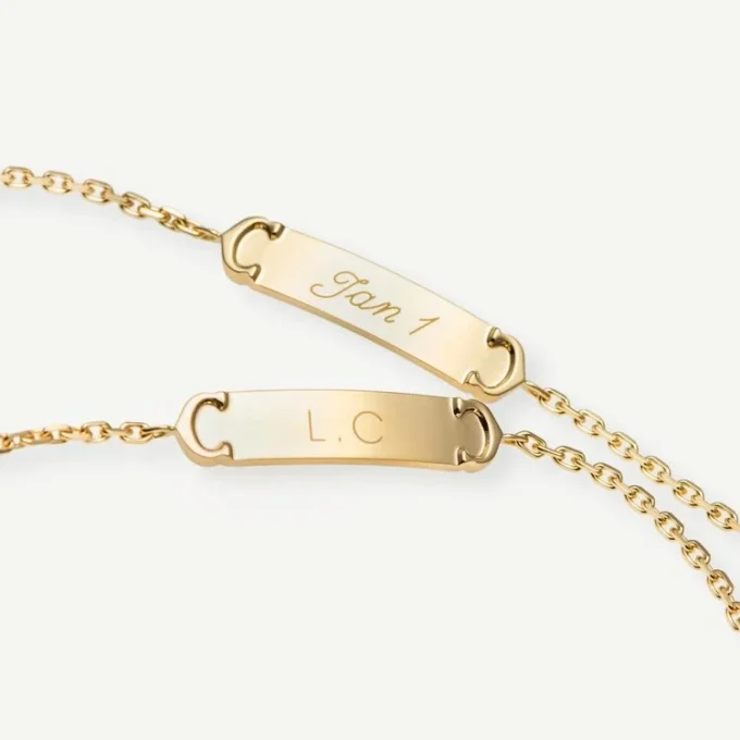 Kedjearmband – Gult guld – Cartier