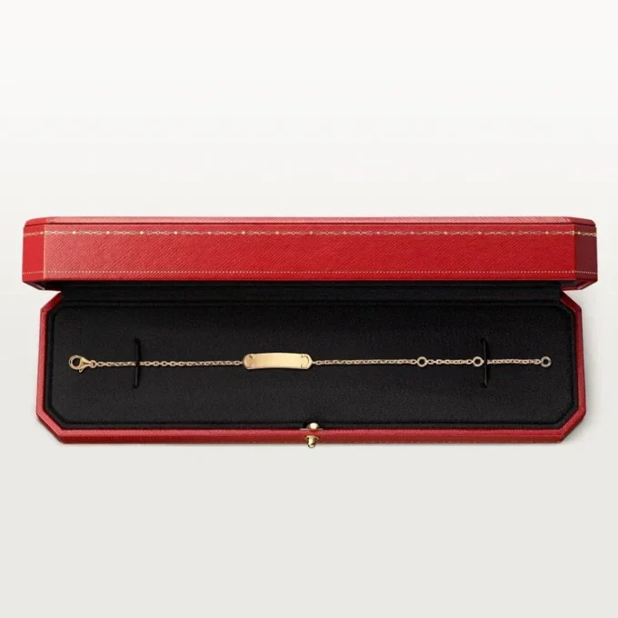 Kedjearmband – Gult guld – Cartier