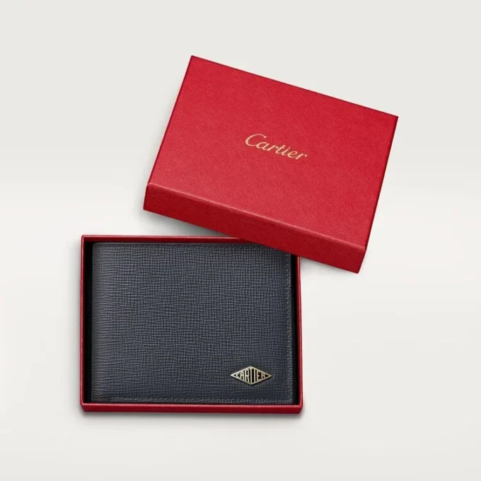 Kompakt plånbok med plats för 6 kreditkort, Cartier Losange