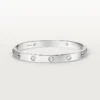 Kärleksarmband, klassisk modell, 4 diamanter Kärleksarmband, klassisk modell, 4 diamanter