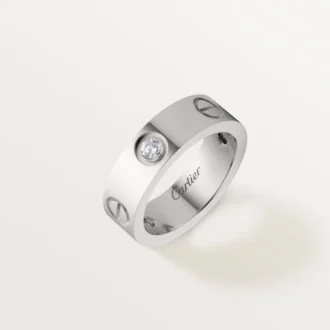 krleksring 3 diamanter vitguld diamanter cartier 2 330x330 - K&auml;rleksring, 3 diamanter &ndash; Vitguld, diamanter &ndash; Cartier