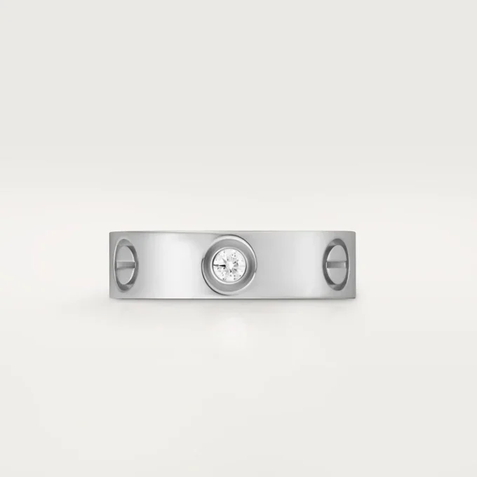 Kärleksring, 3 diamanter – Vitguld, diamanter – Cartier