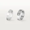 Kärleksring, 3 diamanter – Vitguld, diamanter – Cartier
