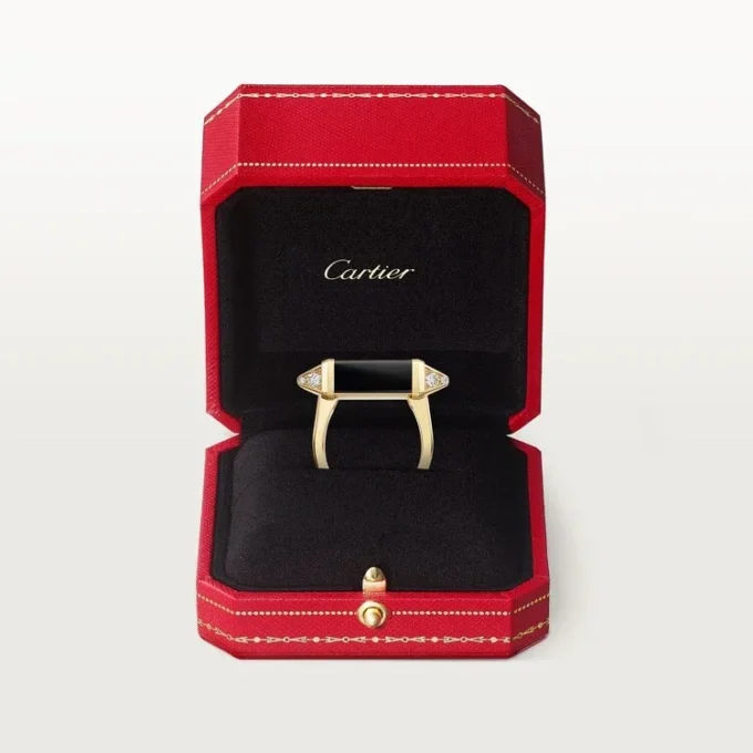 Les Berlingots De Cartier-ring, halvpavé Les Berlingots De Cartier-ring, halvpavé
