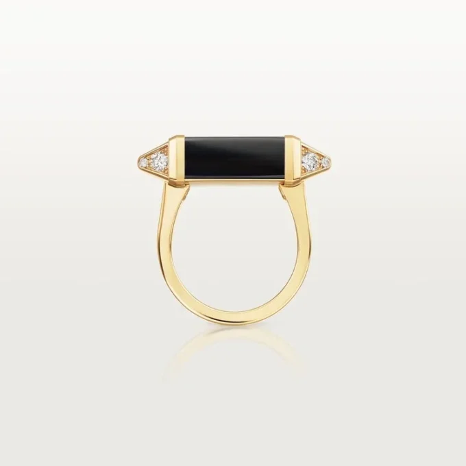 Les Berlingots De Cartier-ring, halvpavé Les Berlingots De Cartier-ring, halvpavé