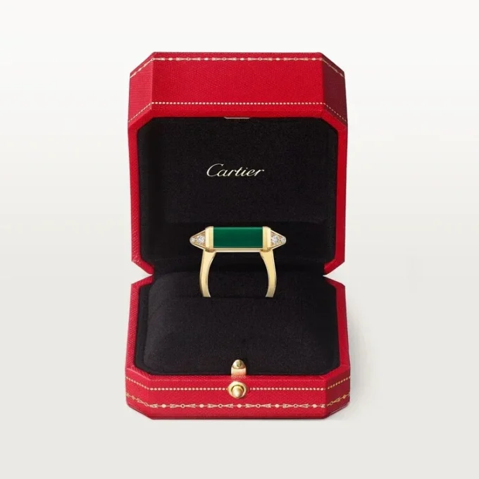 Les Berlingots De Cartier-ring, halvpavé