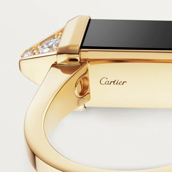 Les Berlingots De Cartier-ring, halvpavé Les Berlingots De Cartier-ring, halvpavé