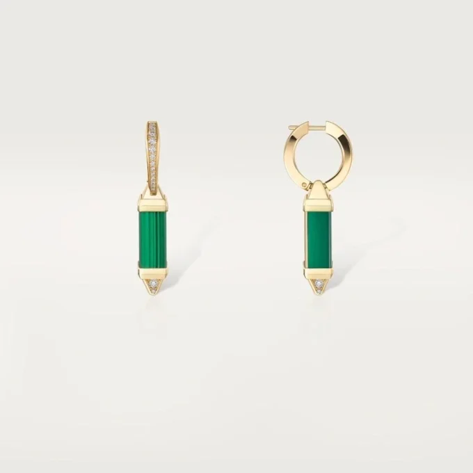 Les Berlingots De Cartier Sleeper-örhängen, diamanter Les Berlingots De Cartier Sleeper-örhängen, diamanter